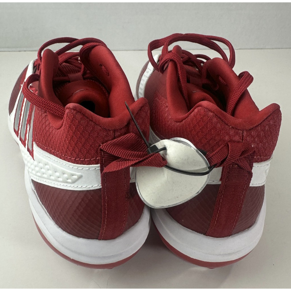 NWT Adidas Men's Size 7 ICON 8 Baseball CLEATS IG7104 Red Shoes New Without Box - Picture 4 of 12